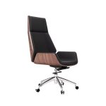 Whole Modern Luxury Executive Leather Office Chair - Black