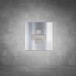 Printer Sign - Brushed Stainless Steel