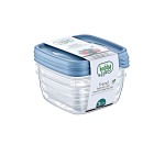 Trend Square Storage Box 0 5LT Set Of 3