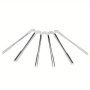 5pcs Stainless Steel Serving Tongs - Versatile For Ice Cubes Sugar Cubes & Bread - Durable Kitchen Utensils