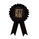 Best Man" Badge