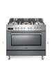 ELBA EXCELLENCE 90CM 5 BURNER GAS COOKER WITH ELECTRIC OVEN SLATE GREY 01/9S4EX937NG