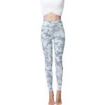 Ladies Green Camo Yoga Leggings HK214 - XL