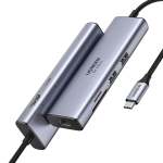 UGreen Revodok 7-IN-1 Type-c Hub - Silver 24 Months
