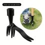 1 Set No Bending Standing Manual Foot Stepping Lawn Mower Grass Pulling And Rooting Machine Garden Weeding And Rooting Machine