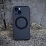 Luxury Matte Magnetic Wireless Charging Phone Case For Iphone 15 14 13 12 11 Pro Max Plus Full Coverage Shockproof Armor Silicon