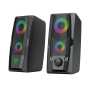 T-dagger T-TGS550 2 X 3W|3.5MM|USB|RGB Speakers - Black
