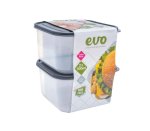 700ML 2PC Lunch Box Grey