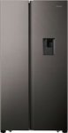 Hisense Side By Side Refrigerator 508L Titanium Inox