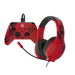 TurtleBeach Turtle Beach Rematch Advanced Wired Controller & Airlite Fit Wired Headset Bundle - Spirit Red