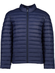 Quilted Puffer Jacket - L Blue