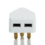 USB 2.1A Travel Plugtop 2 Port