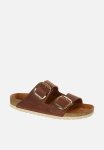 Birkenstock Arizona Big Buckle Oiled Leather Regular - Cognac