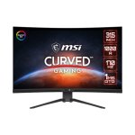 MSI MAG325CQRF Qd 31.5 Gaming Monitor 2560 X 1440 Qhd Rapid Va With Quantum D
