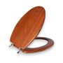 Brown Toilet Seat Lid Ay 382-003 Heavy Duty 2.9 Kg