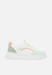 PoP Candy Lace Up Sneakers-light Blue & White