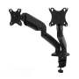 Monitor Arm Vesa Dual Screen - Black