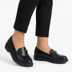 Pierre Cardin Lydie 4 Moccasin - Black - 8
