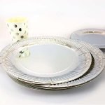 Metallic Silver Paper Plates - Factory Plaza