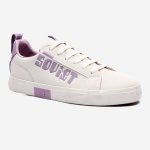 Soviet Hollywood Lace Up Sneaker - Cream Mauve - 8