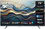 Google 75G6600H Skyworth 75" 4K Uhd Tv 3840 X 2160 Resolution HDMI USB