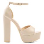 Natura L Pu Platform Sandal