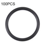 100 Pcs Rear Camera Waterproof Rings For Iphone X-12 Pro Max Black