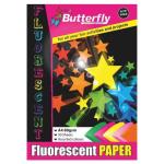 Butterfly Flourescent Paper 50 Page