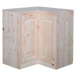 800X800 Base Corner Unit Raw Budget Kitchen