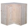 800X800 Base Corner Unit Raw Budget Kitchen