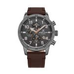 Ip Gunmetal Multifunction Grey Dial Watch