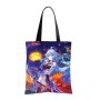 Waterproof Oxford Tote Bag With Flocking Print - Bleach Ichigo Kurosaki