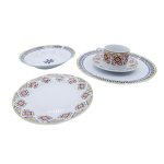 20 Piece Trial Ethnic Round Dinner Set SGN1948