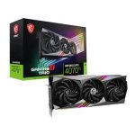 MSI Nvidia Geforce Rtx 4070TI Awesome Gaming X Trio 12G GDDR6X 256-BIT Graphics Card – RTX4070TIGAMINGXTRIO12G