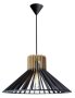 Bright Star Lighting Pendant Light Cone Wood X1