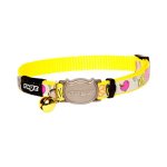 Rogz Catz Reflecto Cat Collar - Small Dayglo Bird