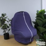 Car Seat Cover Plain Navy Blue