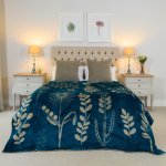 Belfiore Finesse - Garden Teal khaki - 200 X 230 Cm