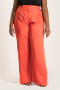 Sadie Satin Wide Leg Pant - Red - XL