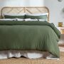 Living Duvet Cover Set With 2 Pillow Cases Double Duck Egg