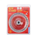 Tork Craft Wire Cup Brush Twisted 125MM X M14 High Speed 9000RPM