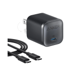 ANKER Nano Charger 45W With Usb-c To Usb-c Cable - Black
