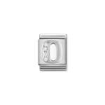 Composable Big Link Silver Letter O