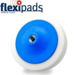 White Compounding Sponge 5 8 Unc Blue Backing