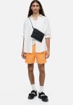 Regular Fit Nylon Shorts - Orange