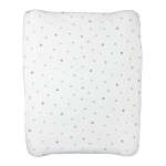 Babes & Kids Little Acorn 2 In 1 Moses Basket Fitted Sheet Changing Mat Cover - Triangles