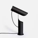 Emerging Creatives Shadow Table Lamp - Black