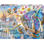 Butterfly Princes Unicorn 500 Piece Jigsaw Puzzle