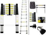 Aluminium Telescope Adjustable Ladder 3.2M