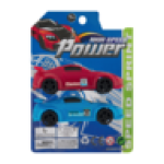 High Speed Power Car 2-PACK Type May Vary
